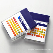 Four-color film extensive precision strip cosmetic laundry gas liquid 0-14 test ph paper